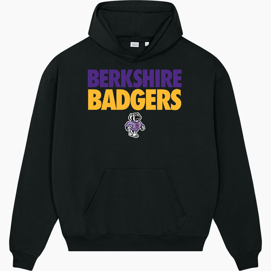 BERKSHIRE HIGH SCHOOL BADGERS <span class="pdp-name-mascot">BERKSHIRE BADGERS</span> Stanley/Stella Unisex Cooper Dry Hooded Sweatshirt