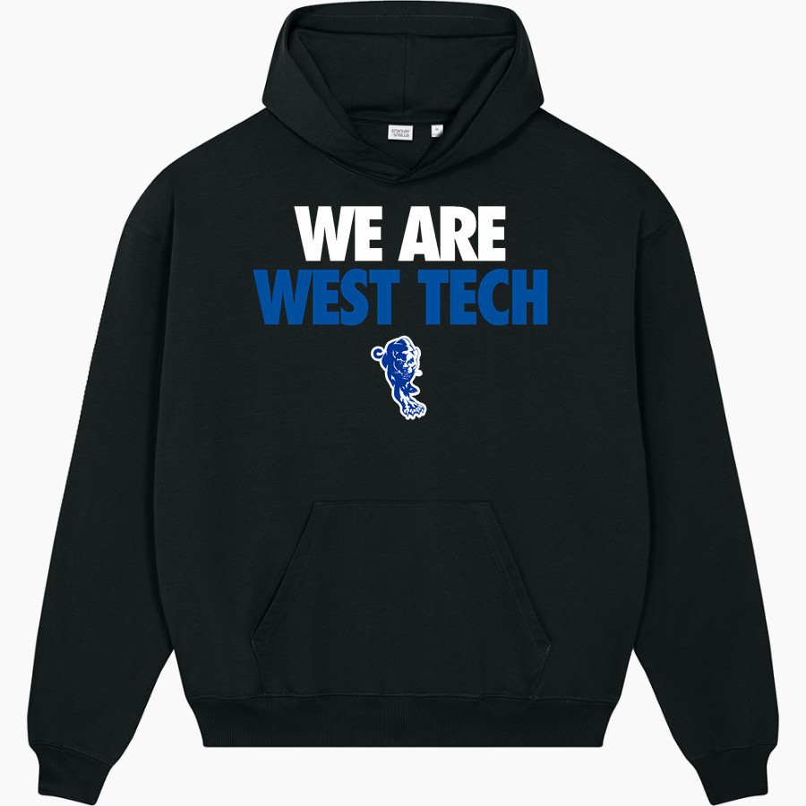 West Tech Panthers <span class="pdp-name-mascot">West Tech Panthers</span> Stanley/Stella Unisex Cooper Dry Hooded Sweatshirt