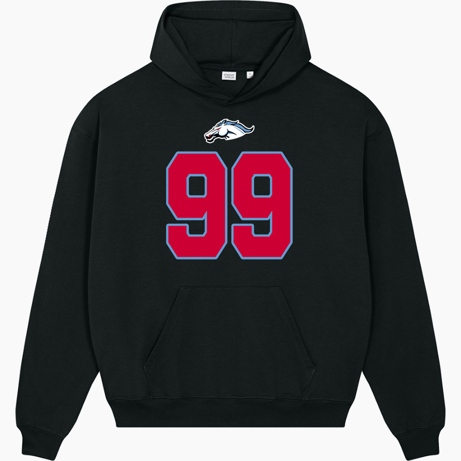 Zachary Broncos <span class="pdp-name-mascot">Zachary Broncos</span> Stanley/Stella Unisex Cooper Dry Hooded Sweatshirt