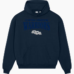 Clinton Christian Warriors Stanley/Stella Unisex Cooper Dry Hooded Sweatshirt Front Thumbnail