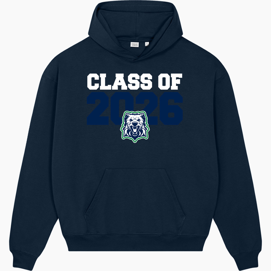 St. Patrick's Academy Wolfhounds <span class="pdp-name-mascot">Great Falls Central Catholic H S Mustangs</span> Stanley/Stella Unisex Cooper Dry Hooded Sweatshirt
