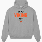 Frost Vikings <span class="pdp-name-mascot">Frost Vikings</span> Stanley/Stella Unisex Cooper Dry Hooded Sweatshirt Front Thumbnail
