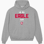 Central Eagles <span class="pdp-name-mascot">Central Eagles</span> Stanley/Stella Unisex Cooper Dry Hooded Sweatshirt Front Thumbnail