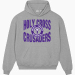 Holy Cross Crusaders <span class="pdp-name-mascot">Holy Cross School Crusaders</span> Stanley/Stella Unisex Cooper Dry Hooded Sweatshirt Front Thumbnail