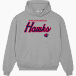 HARVESTER CHRISTIAN ACADEMY HAWKS Stanley/Stella Unisex Cooper Dry Hooded Sweatshirt Front Thumbnail