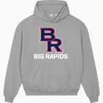 Big Rapids Cardinals <span class="pdp-name-mascot">Big Rapids Cardinals</span> Stanley/Stella Unisex Cooper Dry Hooded Sweatshirt Front Thumbnail