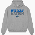 SUNY POLYTECHNIC INSTITUTE Wildcats Stanley/Stella Unisex Cooper Dry Hooded Sweatshirt Front Thumbnail