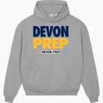 Devon Prep <span class="pdp-name-mascot">Devon Tide</span> Stanley/Stella Unisex Cooper Dry Hooded Sweatshirt Front Thumbnail