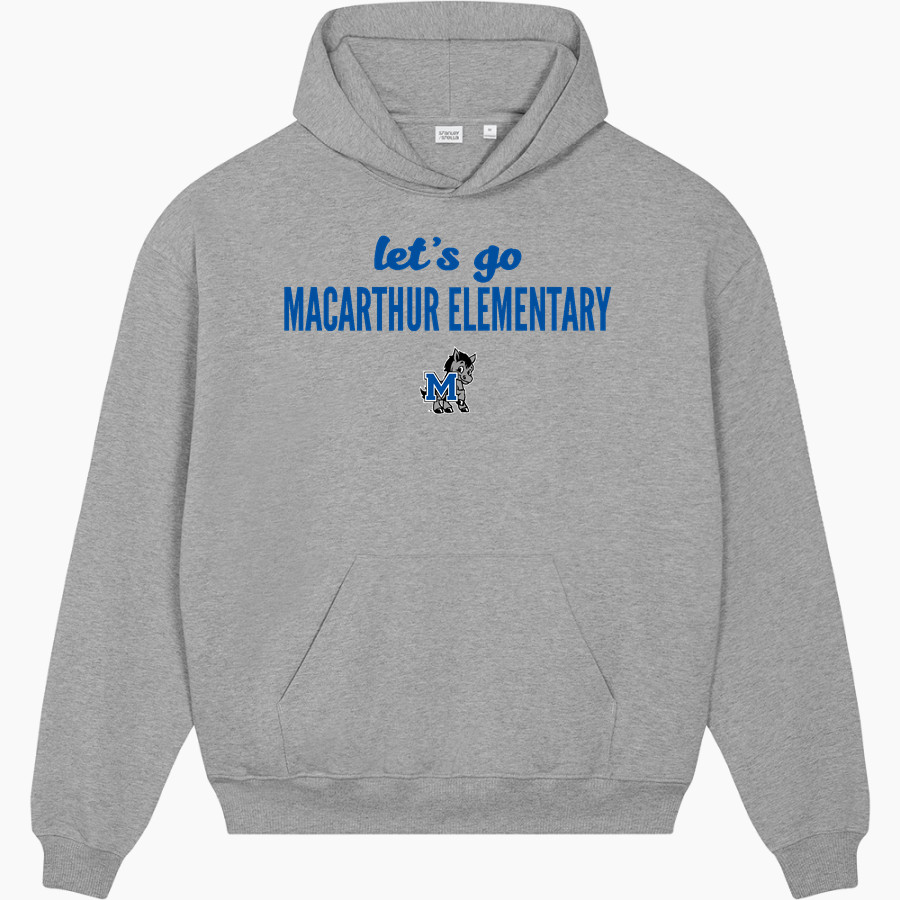 MacArthur Elementary Mustangs <span class="pdp-name-mascot">McArthur Elementary</span> Stanley/Stella Unisex Cooper Dry Hooded Sweatshirt