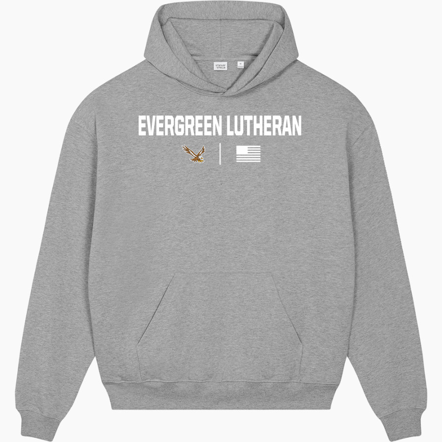 Evergreen Lutheran Eagles <span class="pdp-name-mascot">Evergreen Lutheran Eagles</span> Stanley/Stella Unisex Cooper Dry Hooded Sweatshirt
