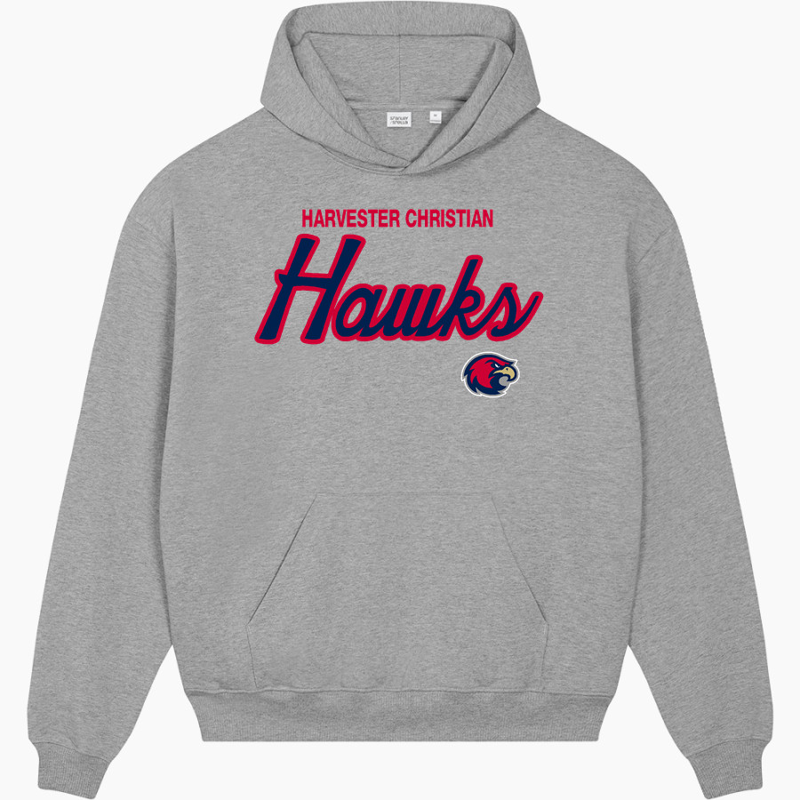 HARVESTER CHRISTIAN ACADEMY HAWKS Stanley/Stella Unisex Cooper Dry Hooded Sweatshirt