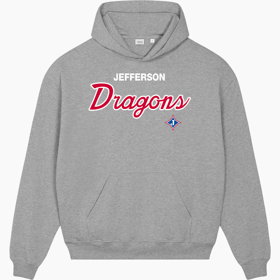 Jefferson Dragons <span class="pdp-name-mascot">Jefferson Dragons</span> Stanley/Stella Unisex Cooper Dry Hooded Sweatshirt