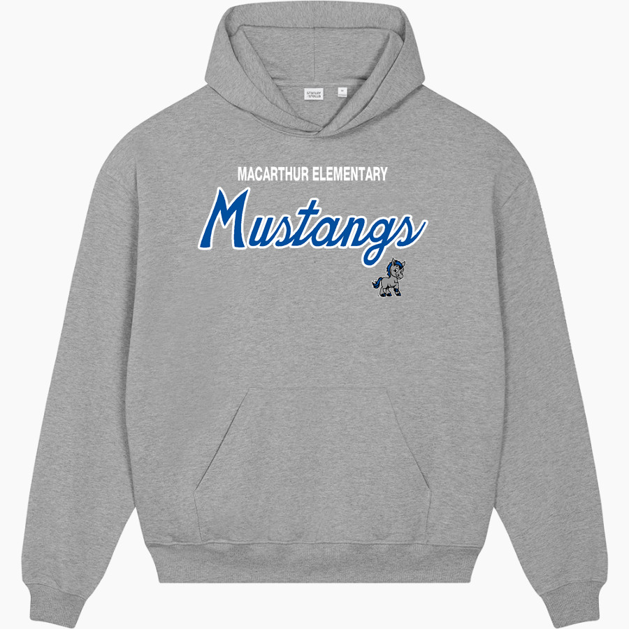 MacArthur Elementary Mustangs Stanley/Stella Unisex Cooper Dry Hooded Sweatshirt
