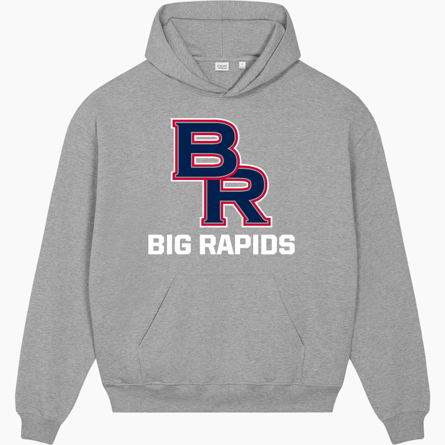 Big Rapids Cardinals <span class="pdp-name-mascot">Big Rapids Cardinals</span> Stanley/Stella Unisex Cooper Dry Hooded Sweatshirt
