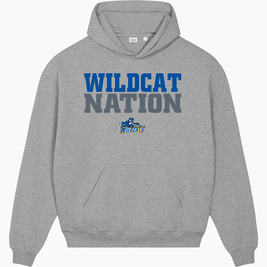 SUNY POLYTECHNIC INSTITUTE Wildcats Stanley/Stella Unisex Cooper Dry Hooded Sweatshirt