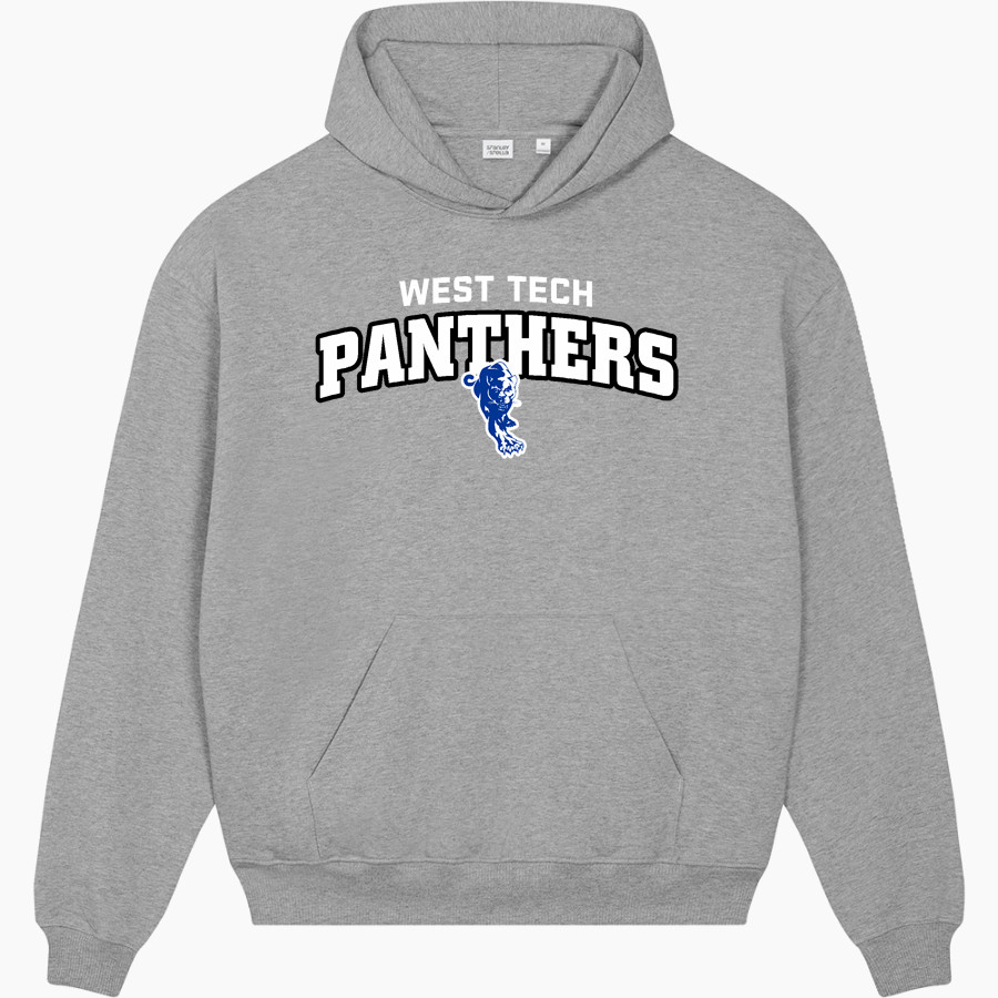 West Tech Panthers Stanley/Stella Unisex Cooper Dry Hooded Sweatshirt