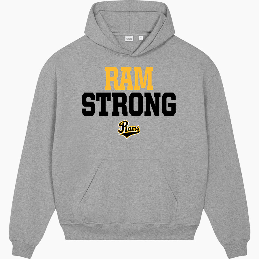 Worth Rams Stanley/Stella Unisex Cooper Dry Hooded Sweatshirt