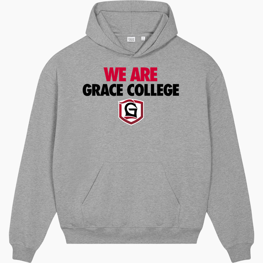Grace College Lancers Stanley/Stella Unisex Cooper Dry Hooded Sweatshirt