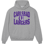 Carlsbad Lancers <span class="pdp-name-mascot">Carlsbad Lancers</span> Stanley/Stella Unisex Cooper Dry Hooded Sweatshirt Front Thumbnail