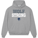 Barker Wolves <span class="pdp-name-mascot">Barker Wolves</span> Stanley/Stella Unisex Cooper Dry Hooded Sweatshirt Front Thumbnail