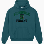 Zionsville Eagles <span class="pdp-name-mascot">Zionsville Eagles</span> Stanley/Stella Unisex Cooper Dry Hooded Sweatshirt Front Thumbnail
