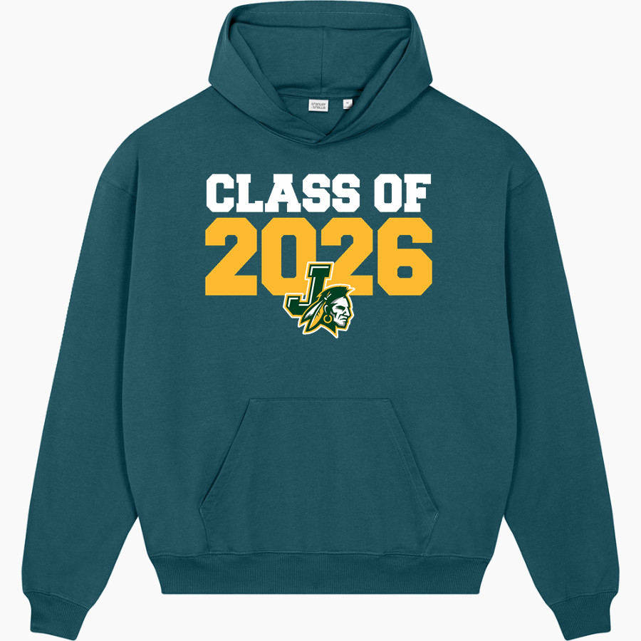 JUPITER HIGH SCHOOL WARRIORS <span class="pdp-name-mascot">JUPITER WARRIORS</span> Stanley/Stella Unisex Cooper Dry Hooded Sweatshirt