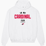 LAWNDALE HIGH SCHOOL CARDINALS <span class="pdp-name-mascot">LAWNDALE CARDINALS</span> Stanley/Stella Unisex Cooper Dry Hooded Sweatshirt Front Thumbnail