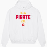 COFFEEVILLE HIGH SCHOOL PIRATES Stanley/Stella Unisex Cooper Dry Hooded Sweatshirt Front Thumbnail