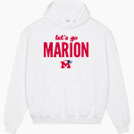 Marion Patriots <span class="pdp-name-mascot">Marion High School Patriots</span> Stanley/Stella Unisex Cooper Dry Hooded Sweatshirt Front Thumbnail