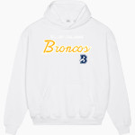 William L Callahan Broncos Stanley/Stella Unisex Cooper Dry Hooded Sweatshirt Front Thumbnail