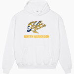 North Muskegon Norsemen <span class="pdp-name-mascot">North Muskegon High School Norsemen</span> Stanley/Stella Unisex Cooper Dry Hooded Sweatshirt Front Thumbnail