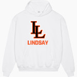 LINDSAY SCHOOL DISTRICT 9 LEOPARDS <span class="pdp-name-mascot">LINDSAY LEOPARDS</span> Stanley/Stella Unisex Cooper Dry Hooded Sweatshirt Front Thumbnail