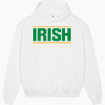 St. Patrick of Heatherdowns Irish <span class="pdp-name-mascot">St. Patrick of Heatherdowns Irish</span> Stanley/Stella Unisex Cooper Dry Hooded Sweatshirt Front Thumbnail