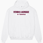 Verona Lacrosse Verona Lacrosse <span class="pdp-name-mascot">Verona Lacrosse</span> Stanley/Stella Unisex Cooper Dry Hooded Sweatshirt Front Thumbnail