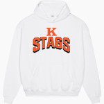 KINGSLEY HIGH SCHOOL STAGS <span class="pdp-name-mascot">KINGSLEY AREA STAGS</span> Stanley/Stella Unisex Cooper Dry Hooded Sweatshirt Front Thumbnail
