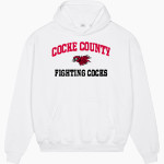 COCKE COUNTY HIGH SCHOOL FIGHTING COCKS <span class="pdp-name-mascot">COCKE COUNTY FIGHTING COCKS</span> Stanley/Stella Unisex Cooper Dry Hooded Sweatshirt Front Thumbnail