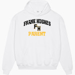 FRANK HUGHES HIGH SCHOOL LIONS <span class="pdp-name-mascot">FRANK HUGHES LIONS</span> Stanley/Stella Unisex Cooper Dry Hooded Sweatshirt Front Thumbnail