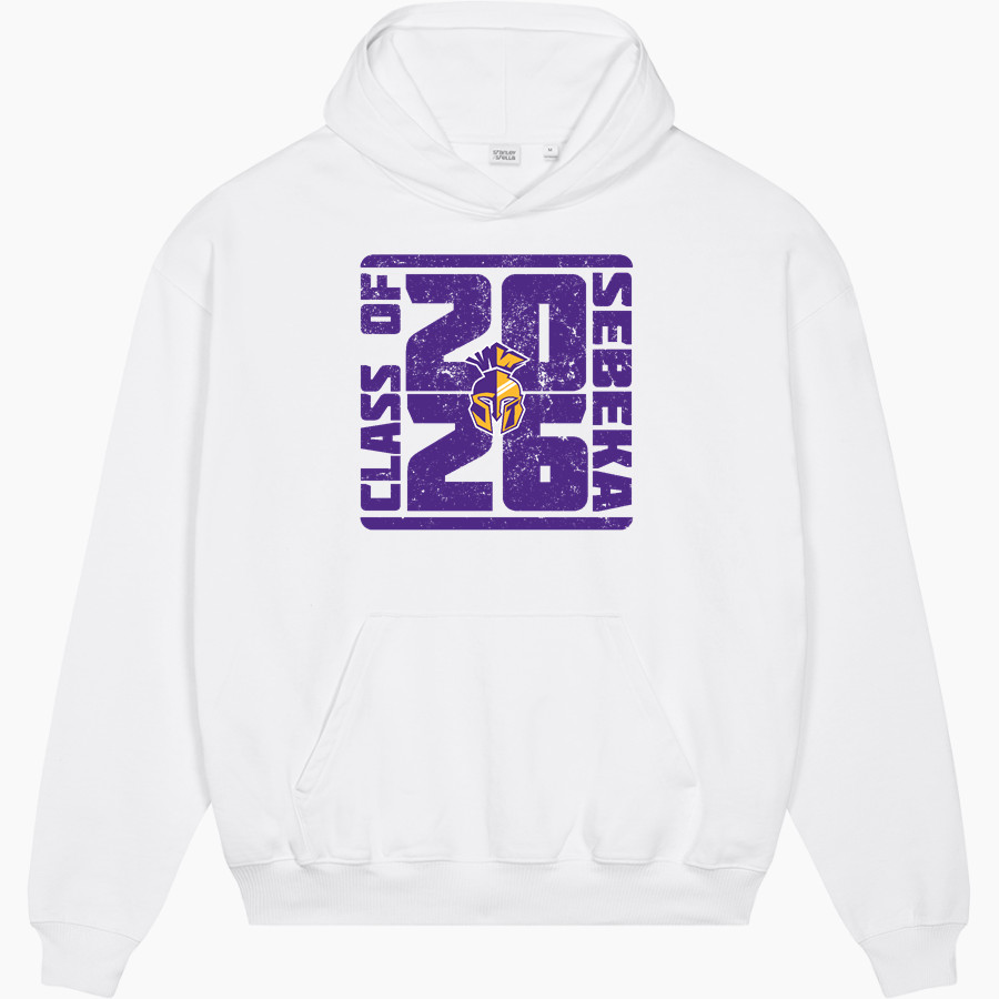 SEBEKA HIGH SCHOOL Trojans Online Store <span class="pdp-name-mascot">SEBEKA TROJANS</span> Stanley/Stella Unisex Cooper Dry Hooded Sweatshirt