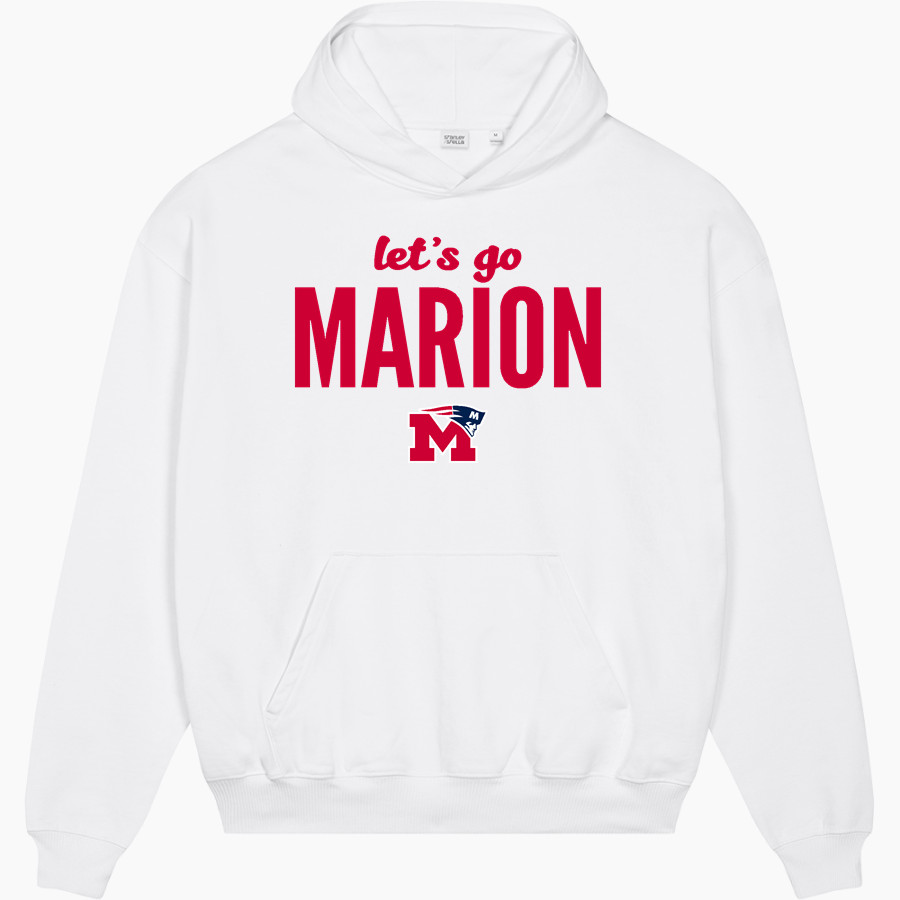 Marion Patriots <span class="pdp-name-mascot">Marion High School Patriots</span> Stanley/Stella Unisex Cooper Dry Hooded Sweatshirt