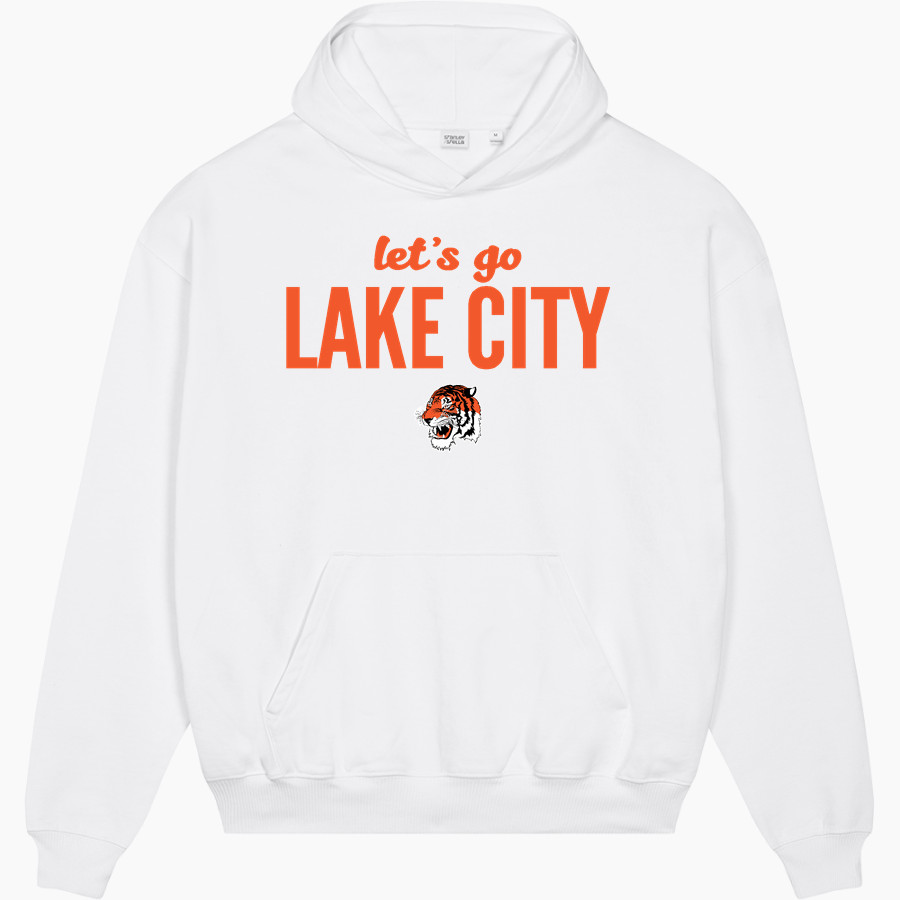 LAKE CITY HIGH SCHOOL TIGERS <span class="pdp-name-mascot">LAKE CITY TIGERS</span> Stanley/Stella Unisex Cooper Dry Hooded Sweatshirt