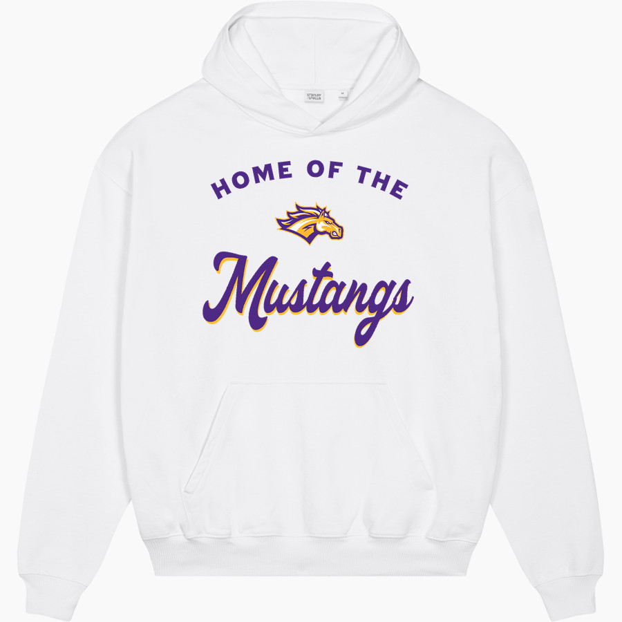 Rolling Meadows Mustangs Stanley/Stella Unisex Cooper Dry Hooded Sweatshirt