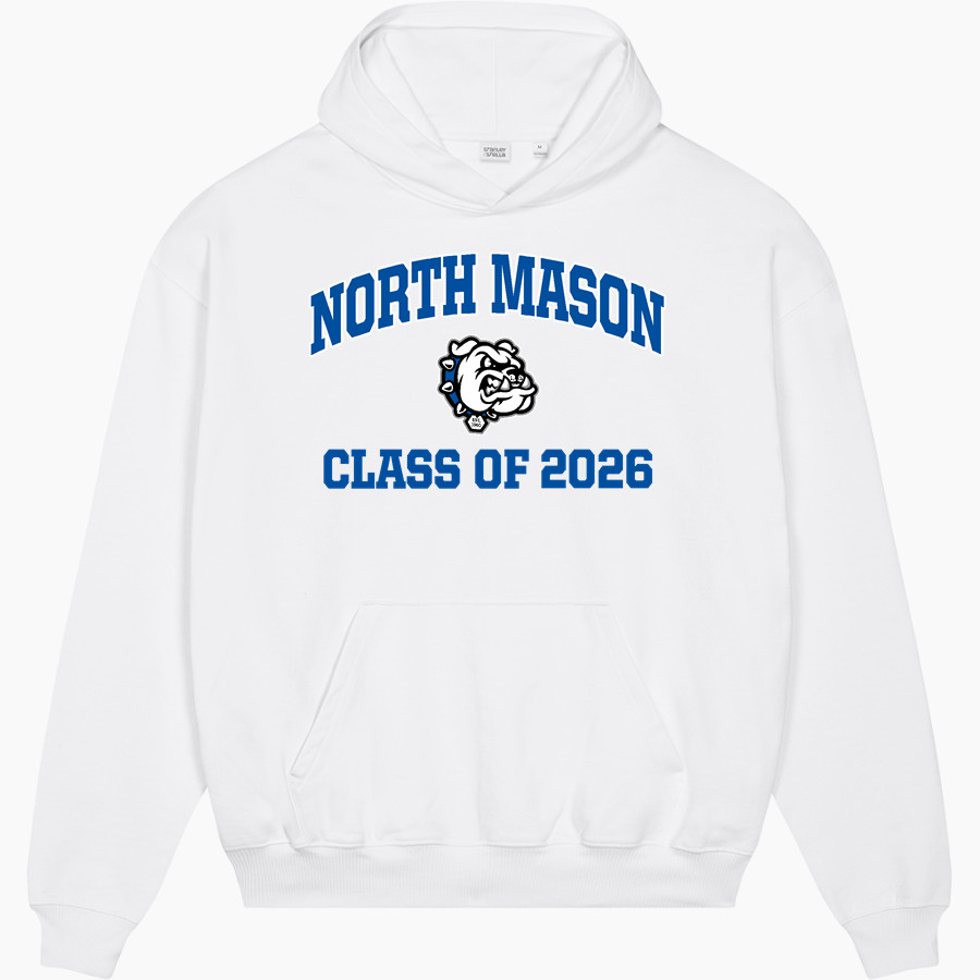 NORTH MASON HIGH SCHOOL BULLDOGS <span class="pdp-name-mascot">NORTH MASON BULLDOGS</span> Stanley/Stella Unisex Cooper Dry Hooded Sweatshirt