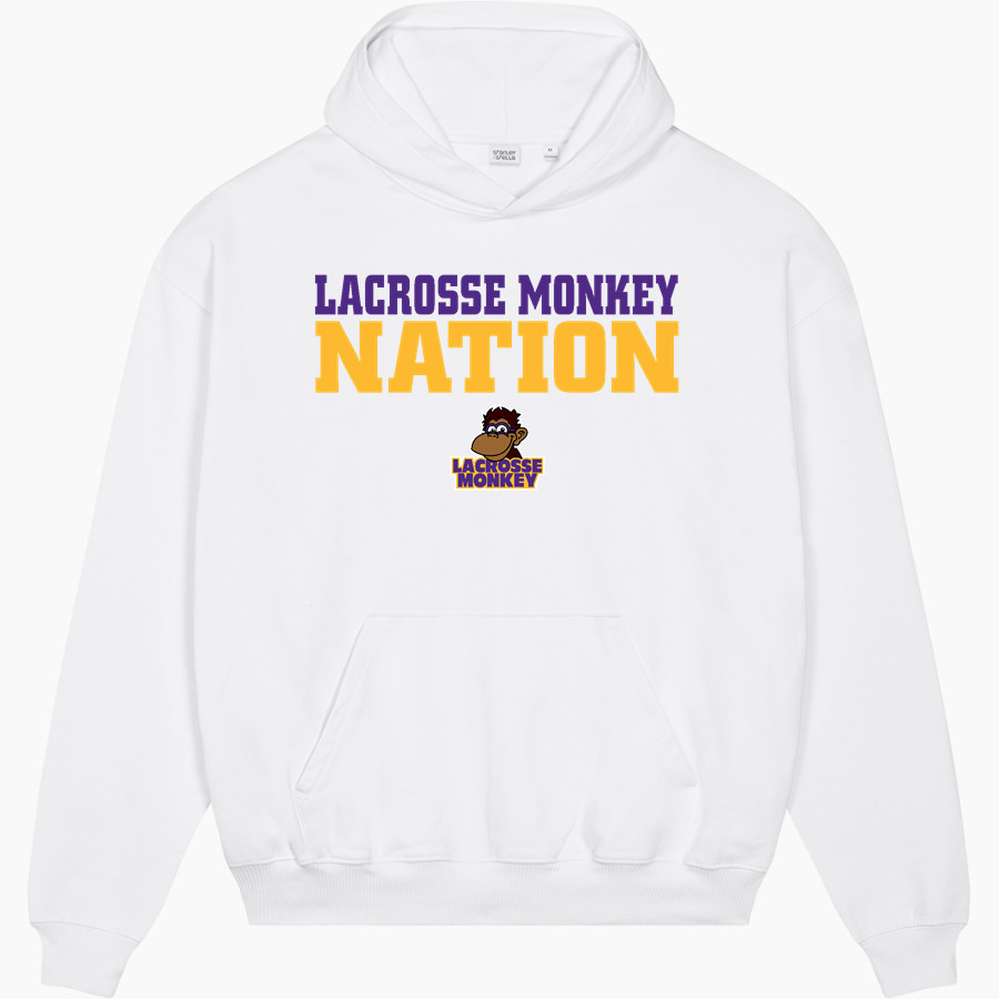 Lacrosse Monkey Stanley/Stella Unisex Cooper Dry Hooded Sweatshirt