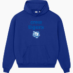 Crow Tigers <span class="pdp-name-mascot">Crow Middle School Tigers</span> Stanley/Stella Unisex Cooper Dry Hooded Sweatshirt Front Thumbnail