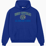 WEST PHILADELPHIA CATHOLIC HIGH SCHOOL BURRS Stanley/Stella Unisex Cooper Dry Hooded Sweatshirt Front Thumbnail