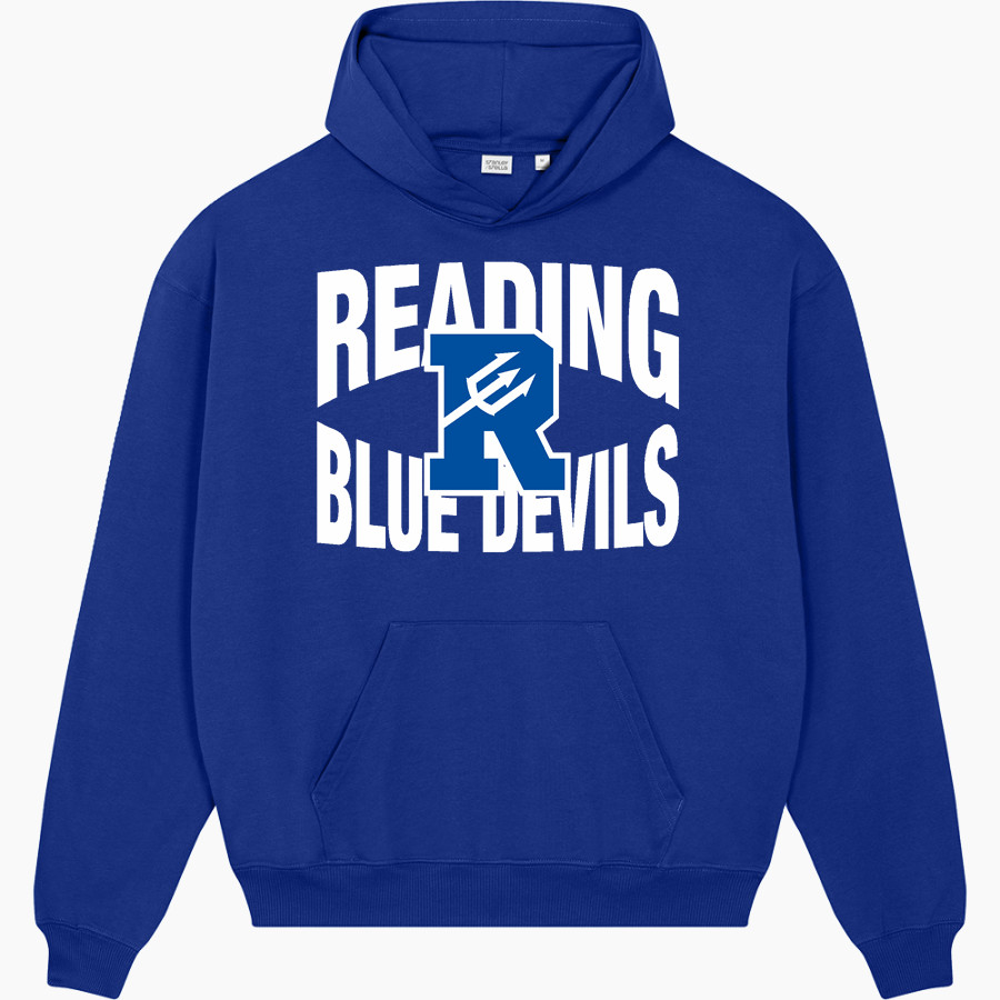 READING SENIOR HIGH SCHOOL BLUE DEVILS <span class="pdp-name-mascot">READING BLUE DEVILS</span> Stanley/Stella Unisex Cooper Dry Hooded Sweatshirt