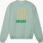 MCKAY HIGH SCHOOL ROYAL SCOTS <span class="pdp-name-mascot">McKAY ROYAL SCOTS</span> Stanley/Stella Unisex Ledger Dry Crewneck Sweatshirt Front Thumbnail