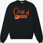 WIGGINS TIGERS The Official Online Store <span class="pdp-name-mascot">WIGGINS TIGERS</span> Stanley/Stella Unisex Ledger Dry Crewneck Sweatshirt Front Thumbnail