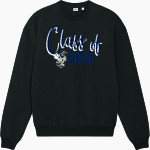 KINGFISHER HIGH SCHOOL YELLOWJACKETS <span class="pdp-name-mascot">KINGFISHER YELLOWJACKETS</span> Stanley/Stella Unisex Ledger Dry Crewneck Sweatshirt Front Thumbnail
