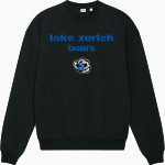 LAKE ZURICH HIGH SCHOOL BEARS <span class="pdp-name-mascot">LAKE ZURICH BEARS</span> Stanley/Stella Unisex Ledger Dry Crewneck Sweatshirt Front Thumbnail